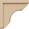 Ekena Millwork 7"W x 14"D x 14"H Classic Bryant Rough Cedar Woodgrain TimberThane Corbel, Primed Tan CORUR07X14X14BRYRCPR - alternate 2